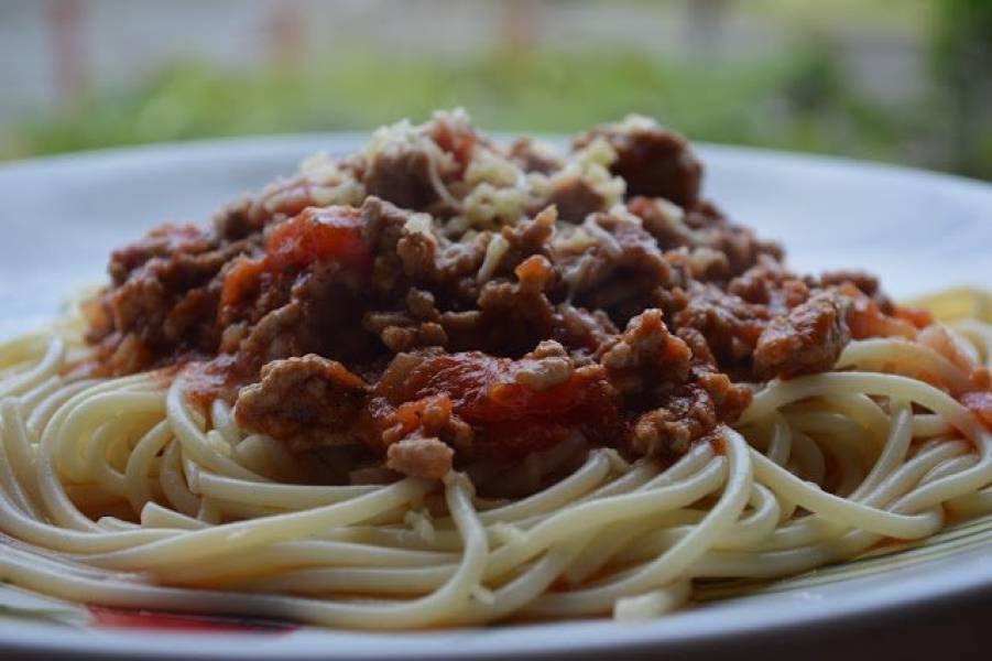 Spaghetti Bolognese.