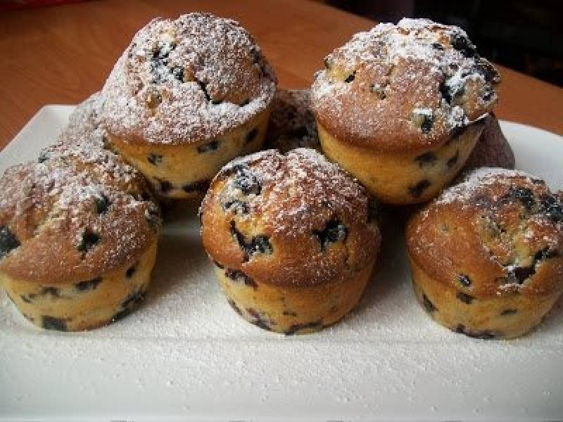 Jagodowe muffinki