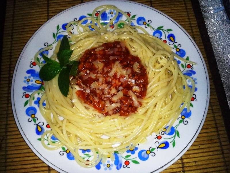 Spaghetti bolognese