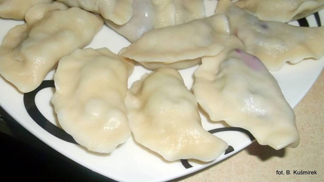 Pierogi z jagodami