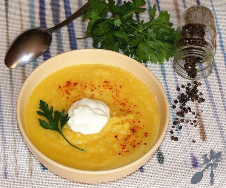 Kalafiorowa zupa - krem z czosnkiem