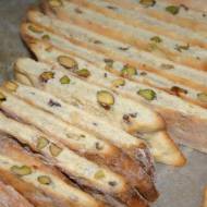 Cytrynowe cantuccini z pistacjami