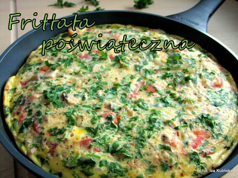 Frittata poświąteczna