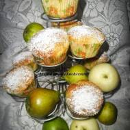 1454. Mufinki z gruszkami i jabłkami