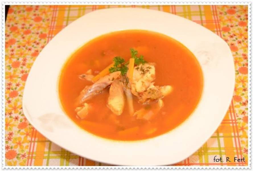 Zupa z charakterem czyli rybna z chili