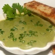 Kremowa zupa z zielonej sałaty