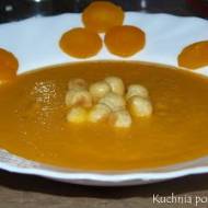 Rozweselająca zupa - krem z marchwi i pieczonych warzyw z nutką imbiru