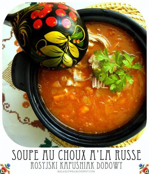 Soupe aux choux a la Russe