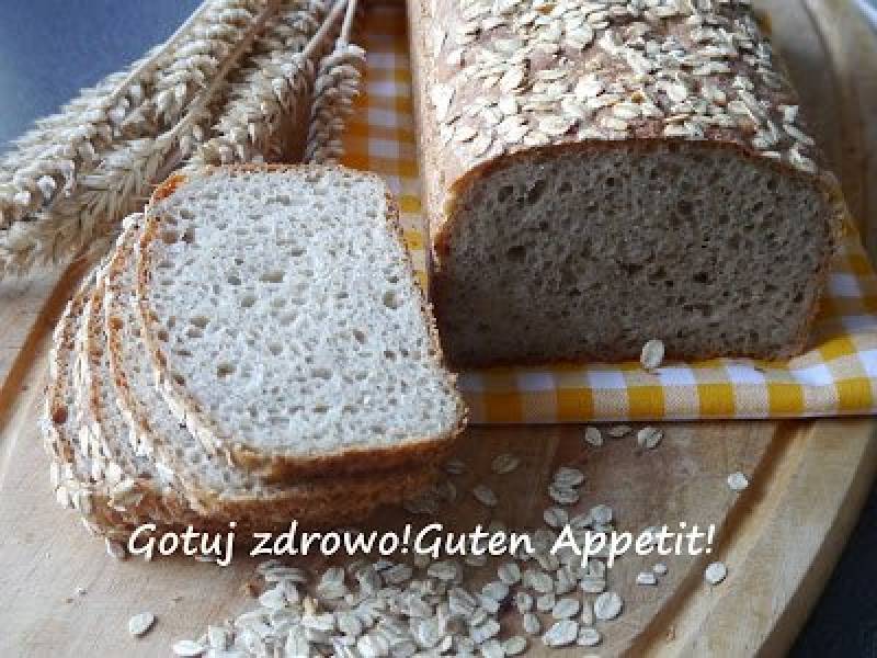 Chleb pszenno-owsiany na drozdzach-znakomity