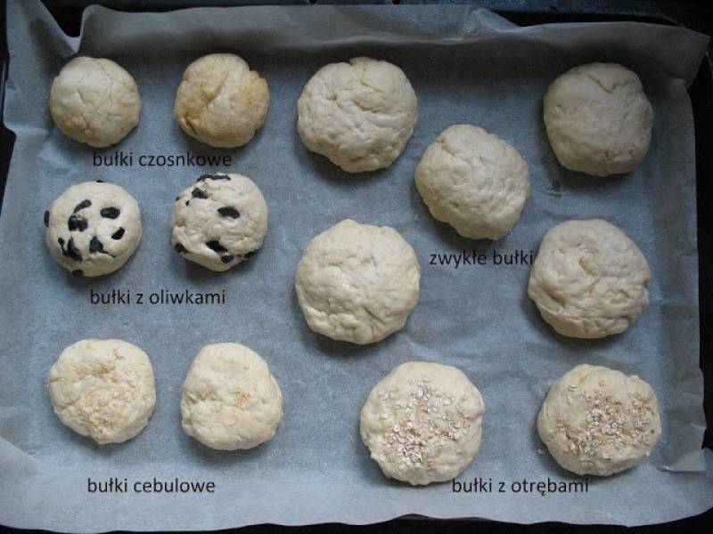 Homemade bake rolls