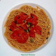 Spaghetti al pomodoro e basilico