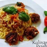 Spaghetti z soczystymi pulpecikami wg Okrasy