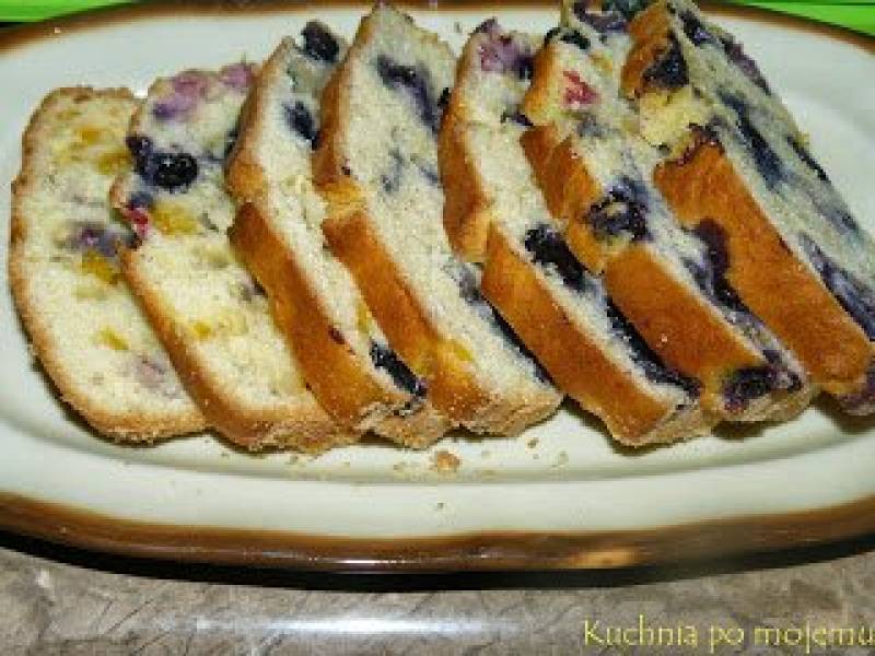 Wieloowocowe ciasto muffinkowe - niekłopotliwe i ekspresowe