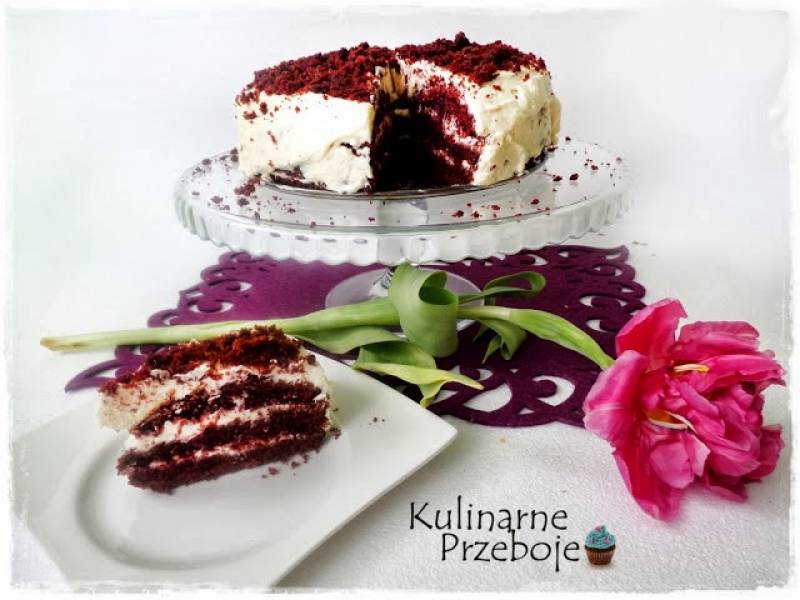 Red Velvet Cake – czerwone ciasto z kremem