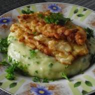 Flądra na ziemniaczanym puree