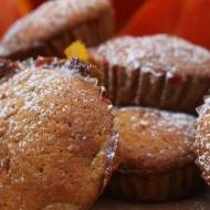 Razowe muffinki dyniowe