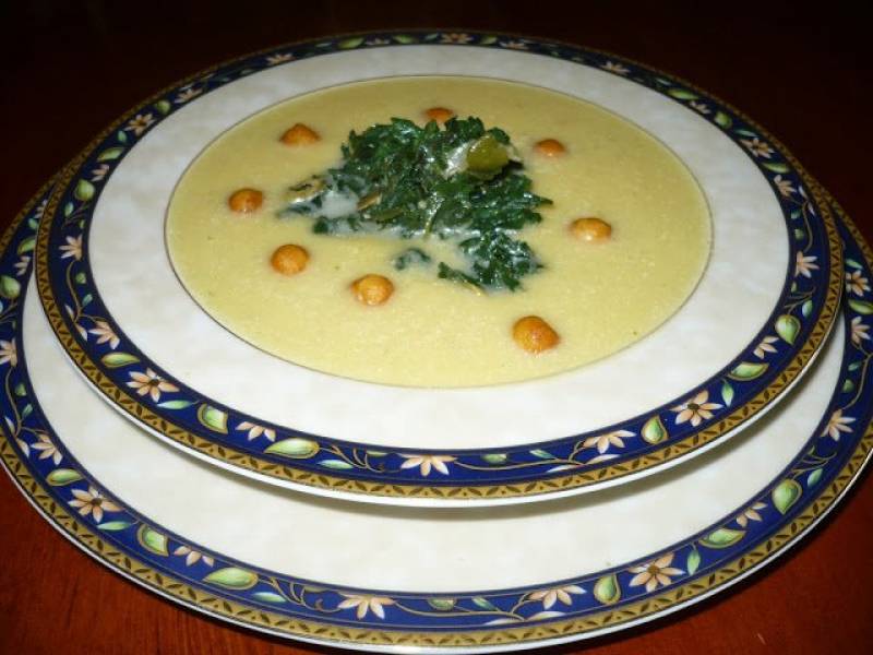 Sycący zupa-krem z dyni