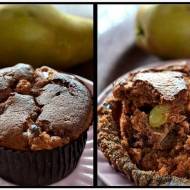 Muffinki gruszkowo-czekoladowe