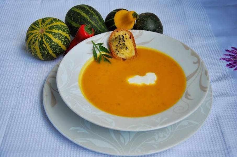 jesienna zupa dyniowa