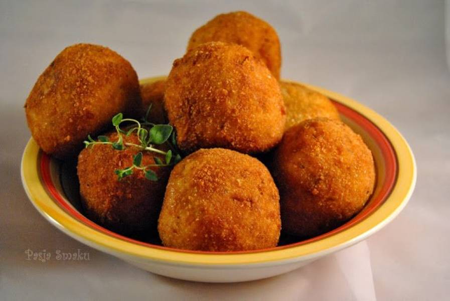 Arancini - włoskie kule ryżowe