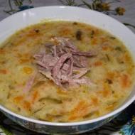 Tradycyjna zupa ogórkowa.