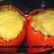 Red Groats Stuffed Peppers