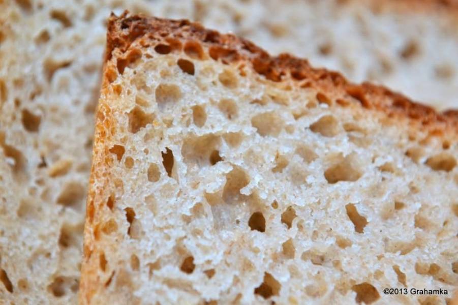 Chleb żytni, łatwy i szybki