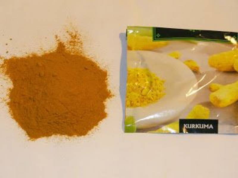 Kurkuma - Naturalny żółty barwnik do ciast,tortów,makaronów oraz sosów !
