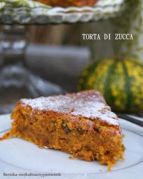 Ciasto włoskie z dyni - torta di zucca