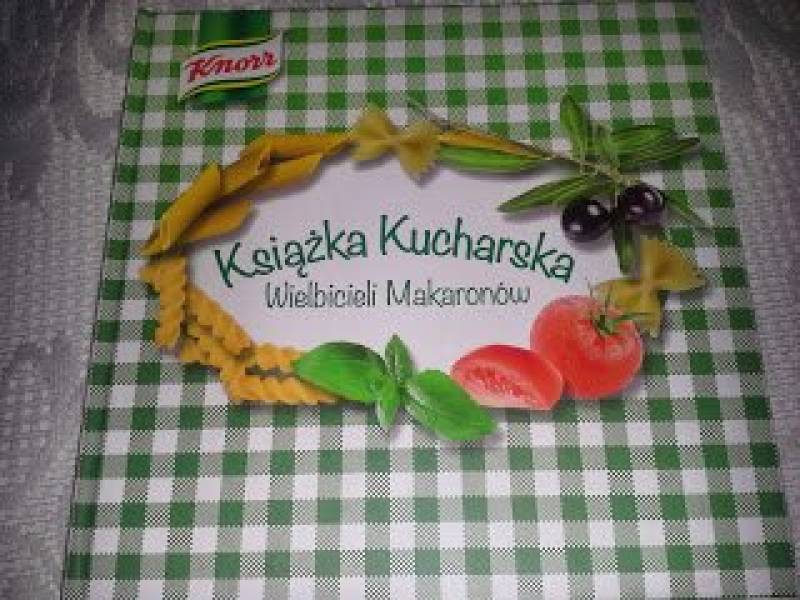 Moje przepisy w książce Knorr