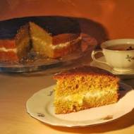 Tort pomarańczowo -  dyniowy /  Orange pumpkin cake