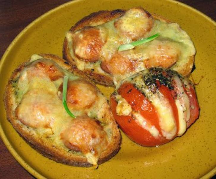 Breakfast with You #7 Baked tomatoes and garlic butter