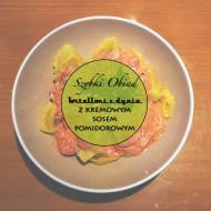 Szybki Obiad: tortelloni z dynią podane z kremowym sosem z pomidorów i ricotty