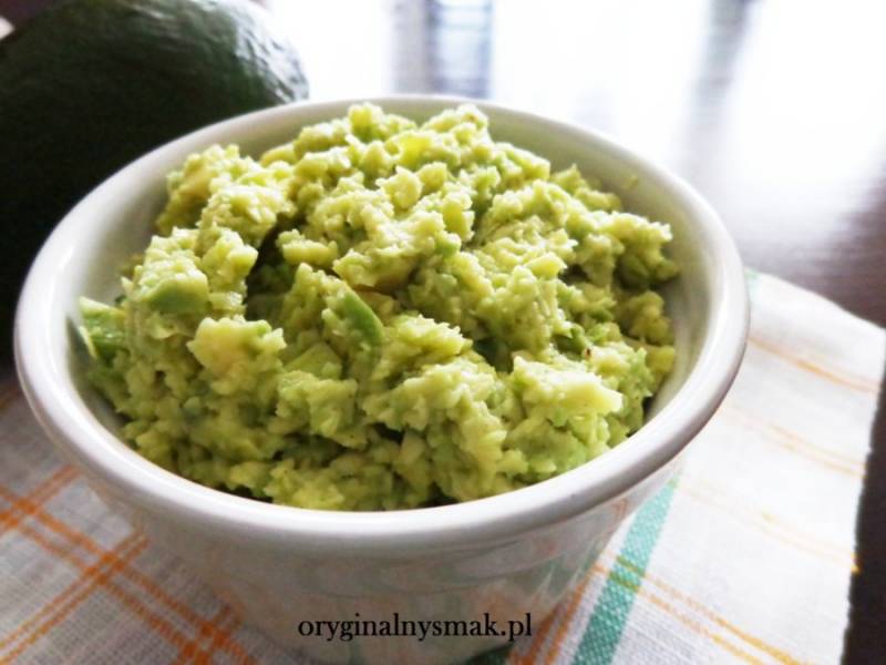 Proste guacamole