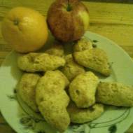 Ciasteczka midowe z nadzieniem jabłkowo-pomarańczowym
