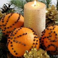 Pomarańcze i goździki czyli pachnąca dekoracja świąteczna
