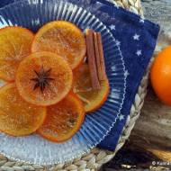Kandyzowane plasterki pomarańczy