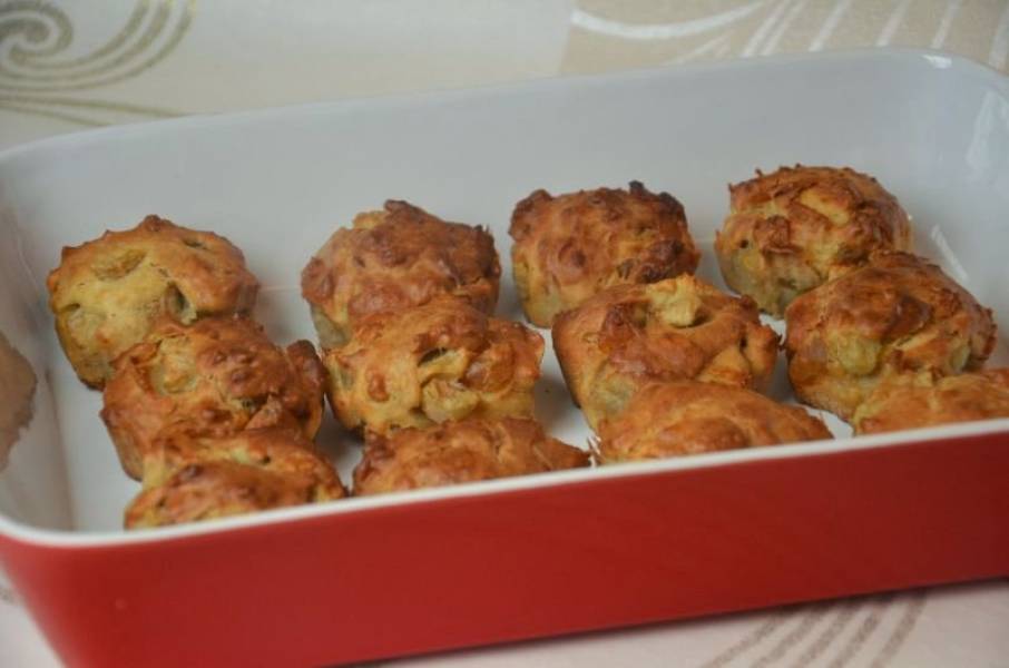 Gruszkowe muffinki z marakują