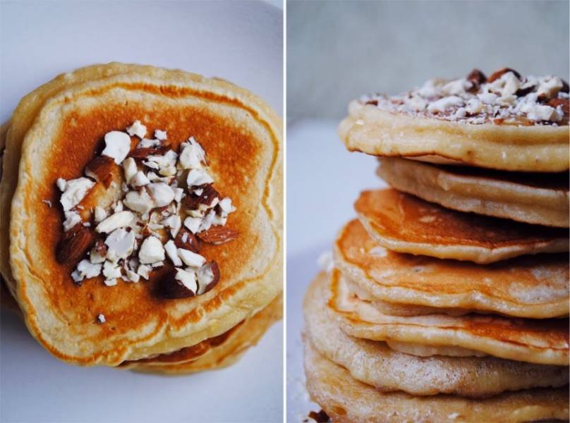 Miodowe pancakes