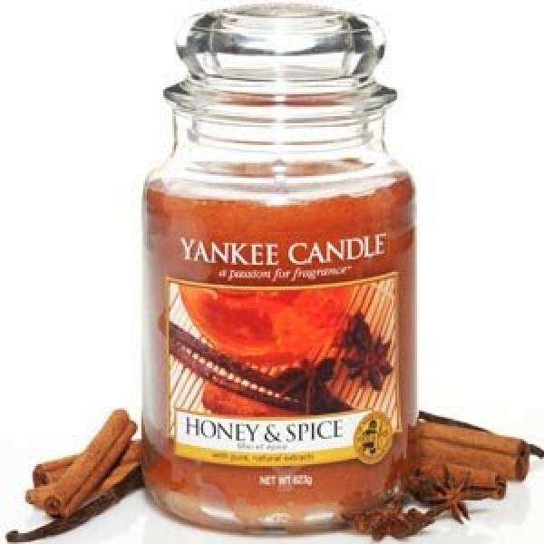 *** Zapachy w moim domu , w mojej kuchni *** Piątki z Yankee Candle HONEY & SPICE / KITCHEN SPICE