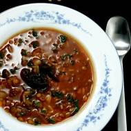 Zupa z soczewicy i szpinaku - Montignac