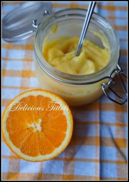 Krem cytrynowy z nutą pomarańczy (Lemon Curd with orange note)