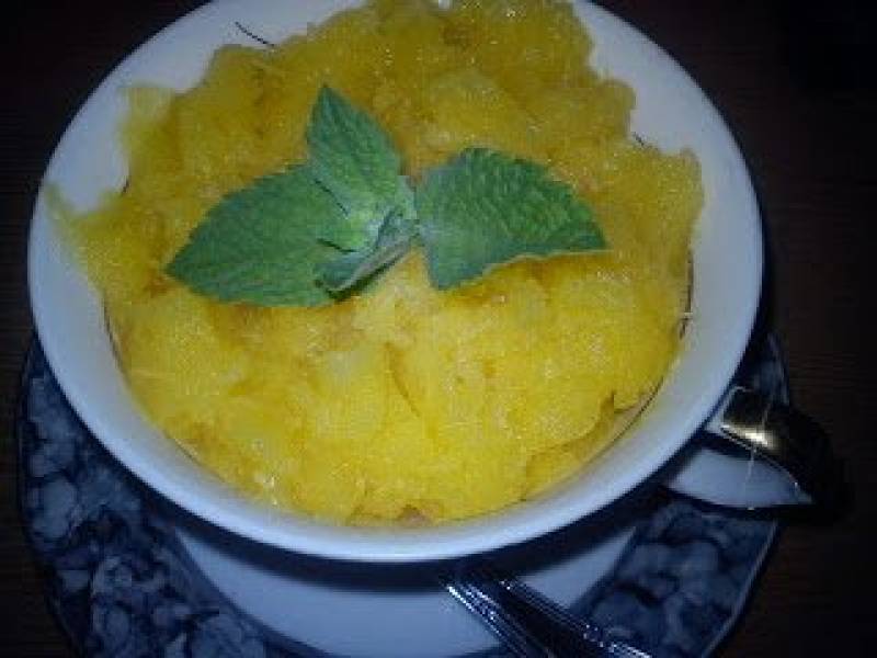 Sorbet pomarańczowy