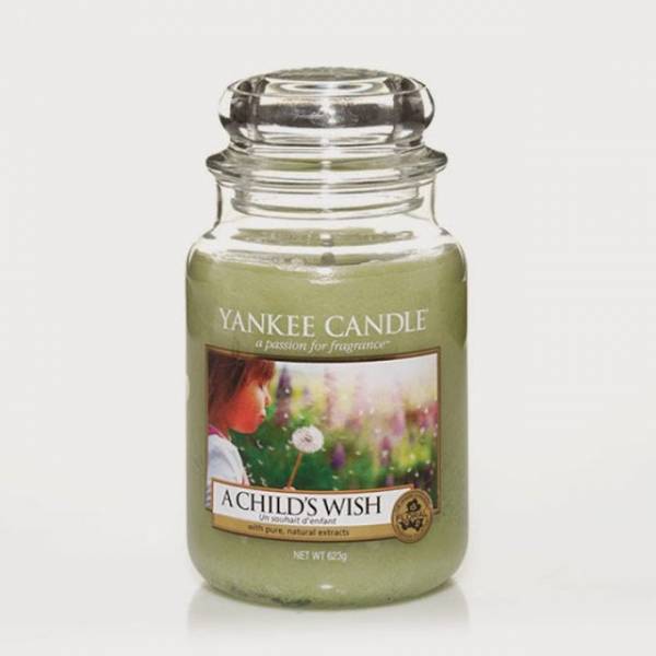 *** Zapachy w moim domu , w mojej kuchni *** Piątki z Yankee Candle A CHILD'S WISH / SOFT BLANKET