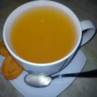 Domowy kisiel pomarańczowy
