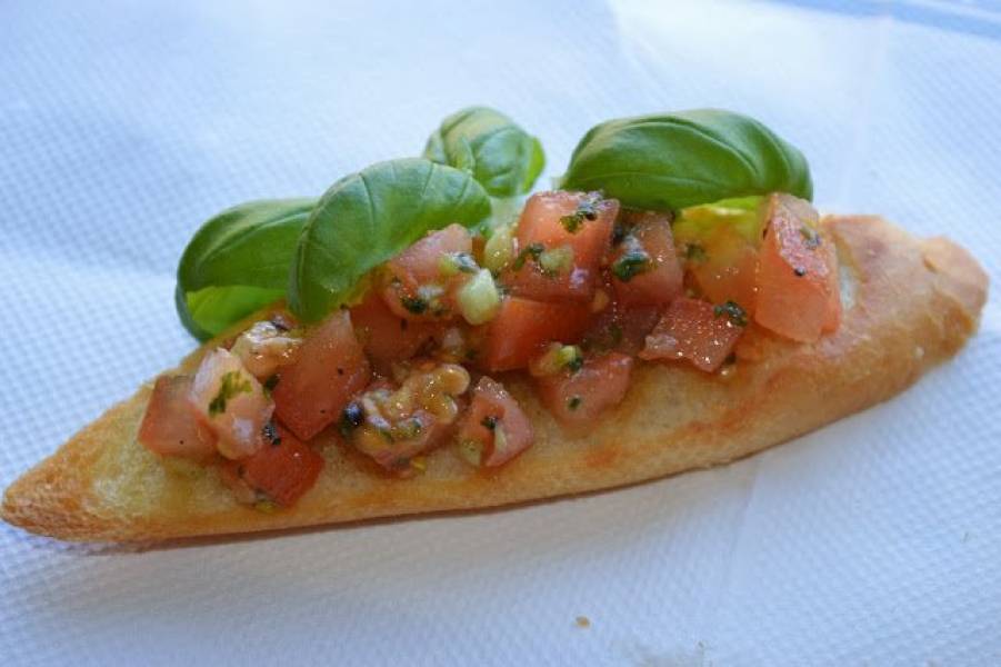 Bruschetta.