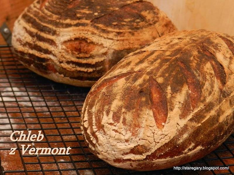 Chleb pszenny z Vermont na zakwasie Hamelman'a