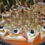 Party time - eleganckie mini kanapki / Party time - elegant mini sandwiches