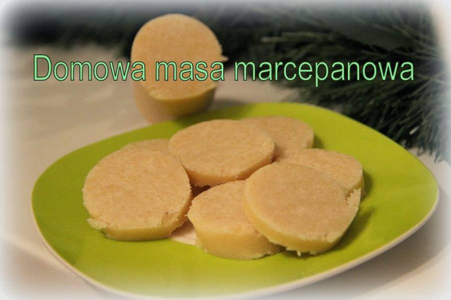 Domowa masa marcepanowa