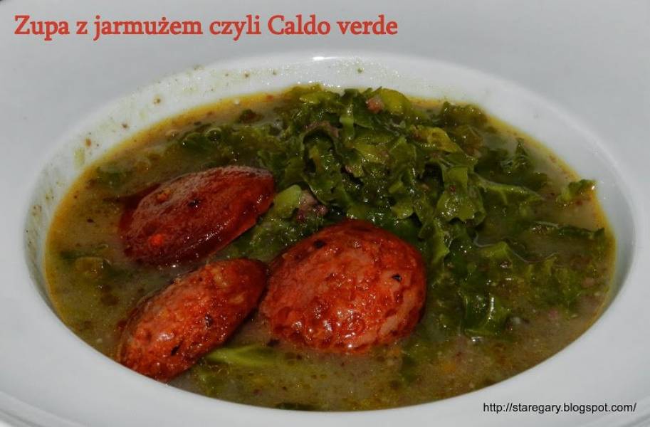 Zupa z jarmużem czyli Caldo verde